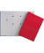 Unterschriftenmappe 24205-01, A4 20 Fächer Hartpappe rot