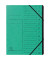 Ordnungsmappe 541203E, 1-12, gr&uuml;n, A4, 12 F&auml;cher