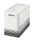 Archivbox Solid 6129-00-01, A4, weiß, Pappe