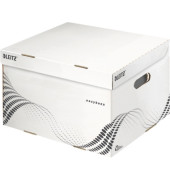 Archivcontainer easyboxx 6136-00-00, A4, wei&szlig;, innen 30,5x34,5x25cm (TxBxH), 100% Wellpappe (RC), 100% recycelbar