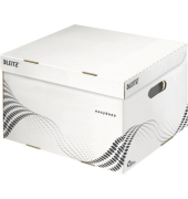 Archivcontainer easyboxx 6136-00-00, A4, wei&szlig;, innen 30,5x34,5x25cm (TxBxH), Recycling-Wellpappe