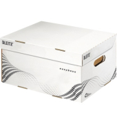 Archivcontainer easyboxx 6135-00-00, A4, wei&szlig;, innen 23,2x33,3x18cm (TxBxH), Recycling-Wellpappe