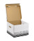 Archivcontainer Solid 6118-00-01, A4, wei&szlig;, Pappe