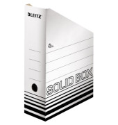 Stehsammler Solid 4607-00-01, A4+, weiß, Wellpappe, 100mm