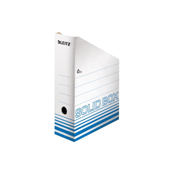 4002432117901 - Stehsammler Solid 4607-00-30 A4+ weiß hellblau Wellpappe 100 % recycelt 100mm 4002432117901 Leitz