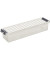 Aufbewahrungsbox Q-Line H6164102, 0,9 Liter, mit Deckel, au&szlig;en 270x86x60mm, Kunststoff transparent