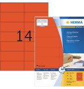 Etiketten Special 4557, rot, 105x42,3mm, rechteckig