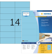 Etiketten Special 4558, blau, 105x42,3mm, rechteckig