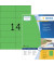 Etiketten Special 4559, gr&uuml;n, 105x42,3mm, rechteckig