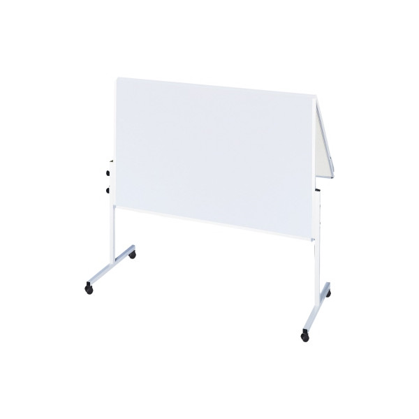 4003630012883 - Moderationswand 4859 120x150cm klappbar weiß inkl Rollen