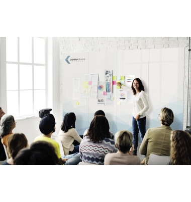 Whiteboard Infinity Wall X, 1040400, 118x88cm, emailliert, rahmenlos