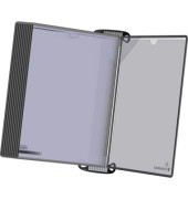 Wandelement PRO 920303 A4 10Tafeln Easy Load sw