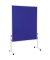 Moderationswand 7-209100 120x150cm Filz blau