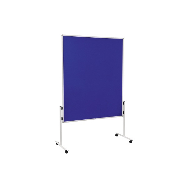 8713797090834 - Moderationstafel Star 7-206100 120x150cm Filz + Filz (beidseitig) pinnbar blau + blau 8713797090834 Legamaster