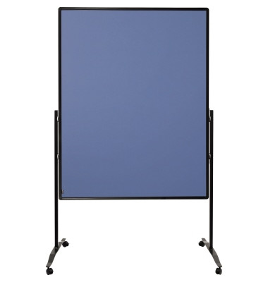 Moderationswand 7-204210 120x150cm Filz blaugrau