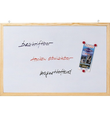 Whiteboard Memoboard, CC-MM3040 E, 40x30cm, lackiert, Holzrahmen Whiteboard Memoboard, CC-MM3040 E, 40x30cm, lackiert, Holzrahmen