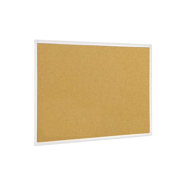 5603750423270 - Maya Kork Pinnwand Nicht magnetisch Wandmontiert 180 (B) x 25 (T) x 120 (H) cm Beige