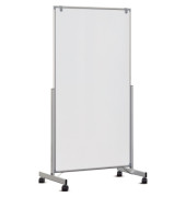 Stativdrehtafel-Whiteboard MAULpro easy2move, 6339684, 180x100cm (BxH), kunststoffbeschichtet, Aluminiumrahmen