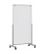 Stativdrehtafel-Whiteboard MAULpro easy2move, 6339684, 100x180cm (HxB), kunststoffbeschichtet, Aluminium