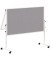 Moderationstafel solid 6366982 klapp Filz gr/WB 150x120cm