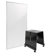 Whiteboard Meet up Bundle, MUB04, 180x90cm (BxH), spezialbeschichtet, Aluminiumrahmen