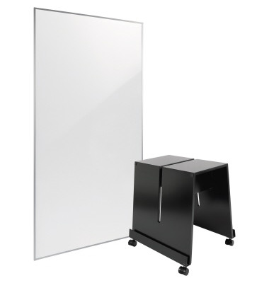 Whiteboard Meet up Bundle, MUB04, 180x90cm (BxH), spezialbeschichtet, Aluminiumrahmen