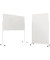 Whiteboard mobil Vario, 1181100, 180x100cm, lackiert, Aluminiumrahmen