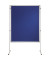 Stellwandtafel PRO SFD800303 120x90cm lack./Filz bl