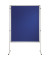 Stellwandtafel PRO SFD801403 150x120cm lack./Filz bl