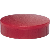 Haftmagnet MAULsolid, 6162425, Rund, 24mm &Oslash;, rot, 600g