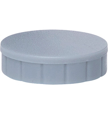 Haftmagnet MAULsolid, 6162484, Rund, 24mm &Oslash;, grau, 600g