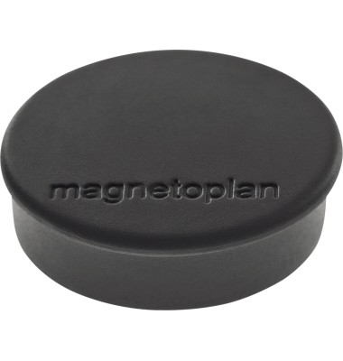 Haftmagnet Discofix Hobby, 1664512, Rund, 24mm &Oslash;, schwarz, 300g
