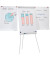 Flipchart ECO Standard, F2100/N, 70x103cm, wei&szlig;, ohne Rollen, mit 2 Seitenarmen