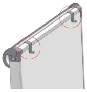 Flipchart-Blockhalter A1070/132CH