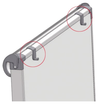 Flipchart-Blockhalter A1070/132CH