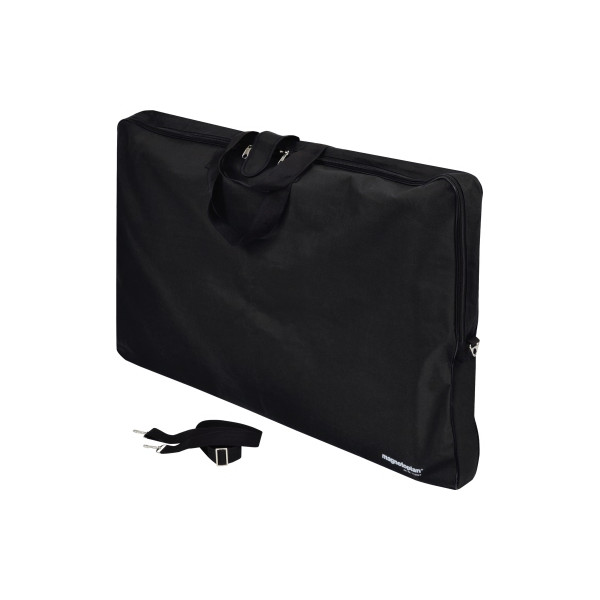 4013695018683 - Flipchart-Tragetasche schwarz Format 1150 x 750 x 80 mm inkl Schulterriemen und Handschlaufen magnetoplan