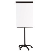 Flipchart Mobile, EA4806125, 70x100cm (BxH), wei&szlig;, mit Rollen