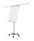 Flipchart Mobile, EA4806136, 70x100cm (BxH), wei&szlig;, mit Rollen, mit 2 Seitenarmen