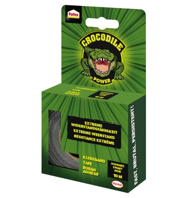 Klebeband Crocodile Power PCTB1 48mmx10m schwarz