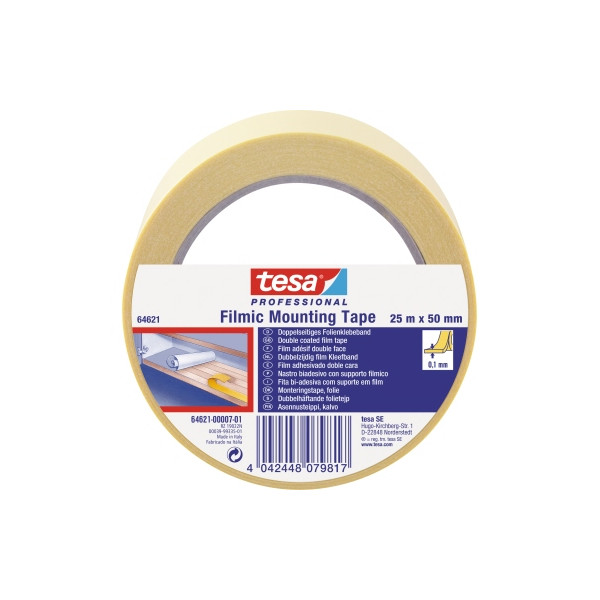 4042448079817 - - Klebeband ® 50 mm x 25 m (b x l) beidseitig klebend Polypropylen transparent 4042448079817 - - Klebeband ® 50 mm x 25 m (b x l) beidseitig klebend Polypropylen transparent