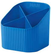 Schreibtischköcher Re-X-LOOP 17238-914 4Fächer RC blau