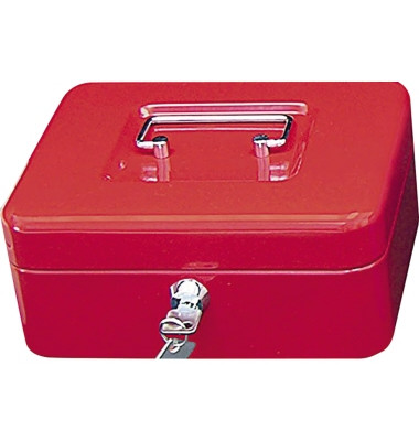 Geldkassette 145202X 20x16x9cm Größe 2 rot Geldkassette 145202X 20x16x9cm Größe 2 rot