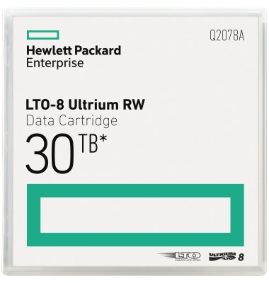 Bandkassette LTO Ultrium-8 Q2078A 12/30TB