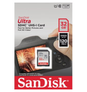 Speicherkarte Ultra SDSDUN4-032G-GN6IN, SDHC, Class 10, bis 120 MB/s, 32 GB
