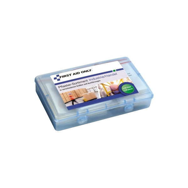 4027521516755 - Pflastersortiment First Aid Only 100-teilig für Industrie und Handel in wiederverschließbarer Box 4027521516755 - Pflastersortiment First Aid Only 100-teilig für Industrie und Handel in wiederverschließbarer Box