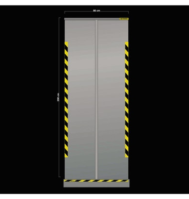 Hygieneschutz 7999814 ausrollbar Folie tr 1.200x2.000mm