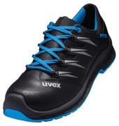 Sicherheitsschuhe uvex 2 trend, S3, ESD, Unisex, schwarz/blau, Weite 11, Gr&ouml;&szlig;e 45