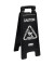 Warnschild Caution 1867505 mehrsprachig 2stg. schwarz