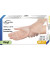 Einweghandschuhe Hygonorm Ideal Light, Vinyl, lebensmittelecht, transparent, Größe 8 / M,