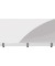 Hygienewand 11029100 1000x600mm Acrylglas 3 Klemmhalter